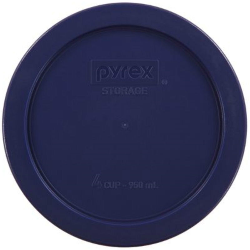 One (1) Pyrex Ware 4-Cup Storage Blue Plastic Lid Cover 7201-PC New