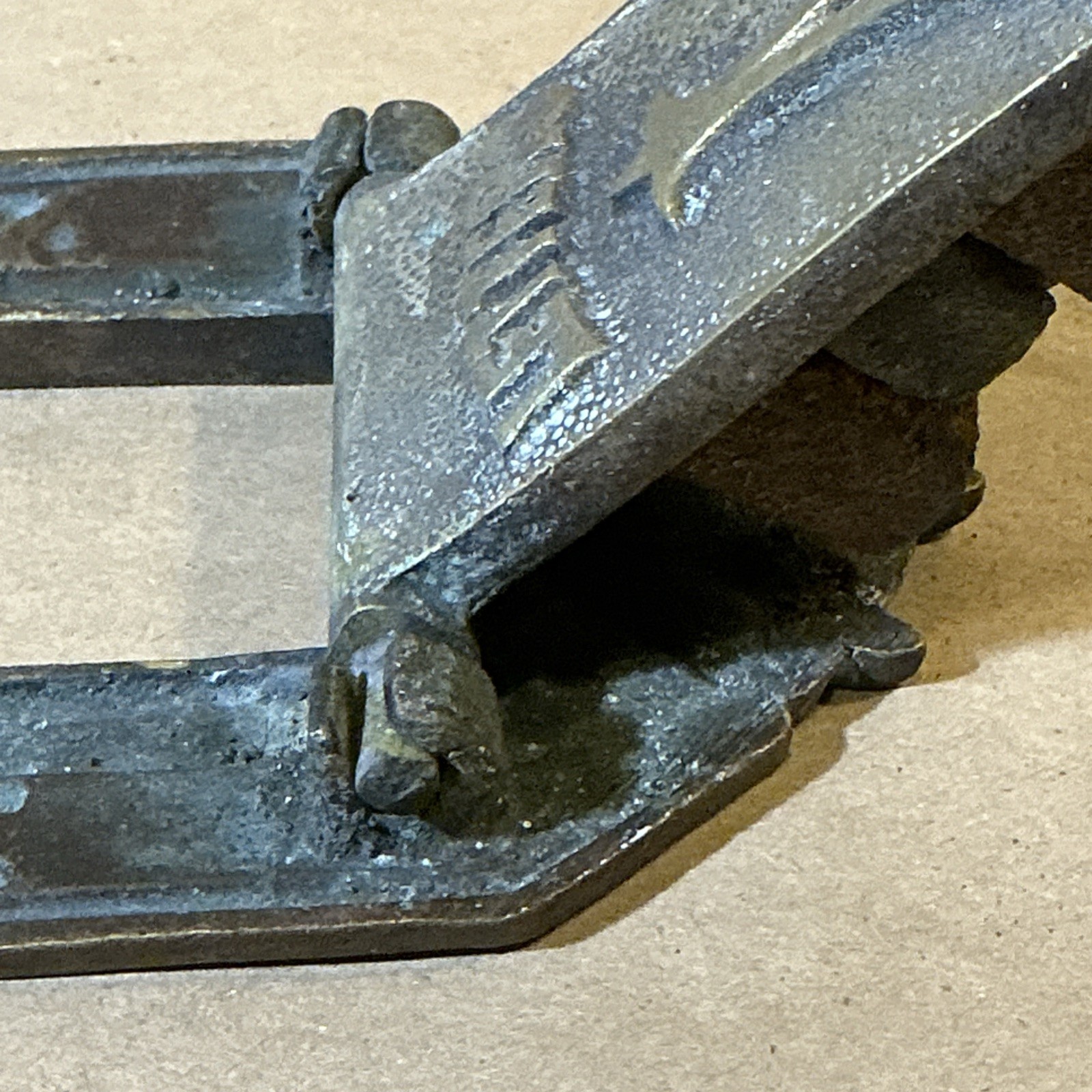 Antique Brass Letter Slot As Is INV-JDH12