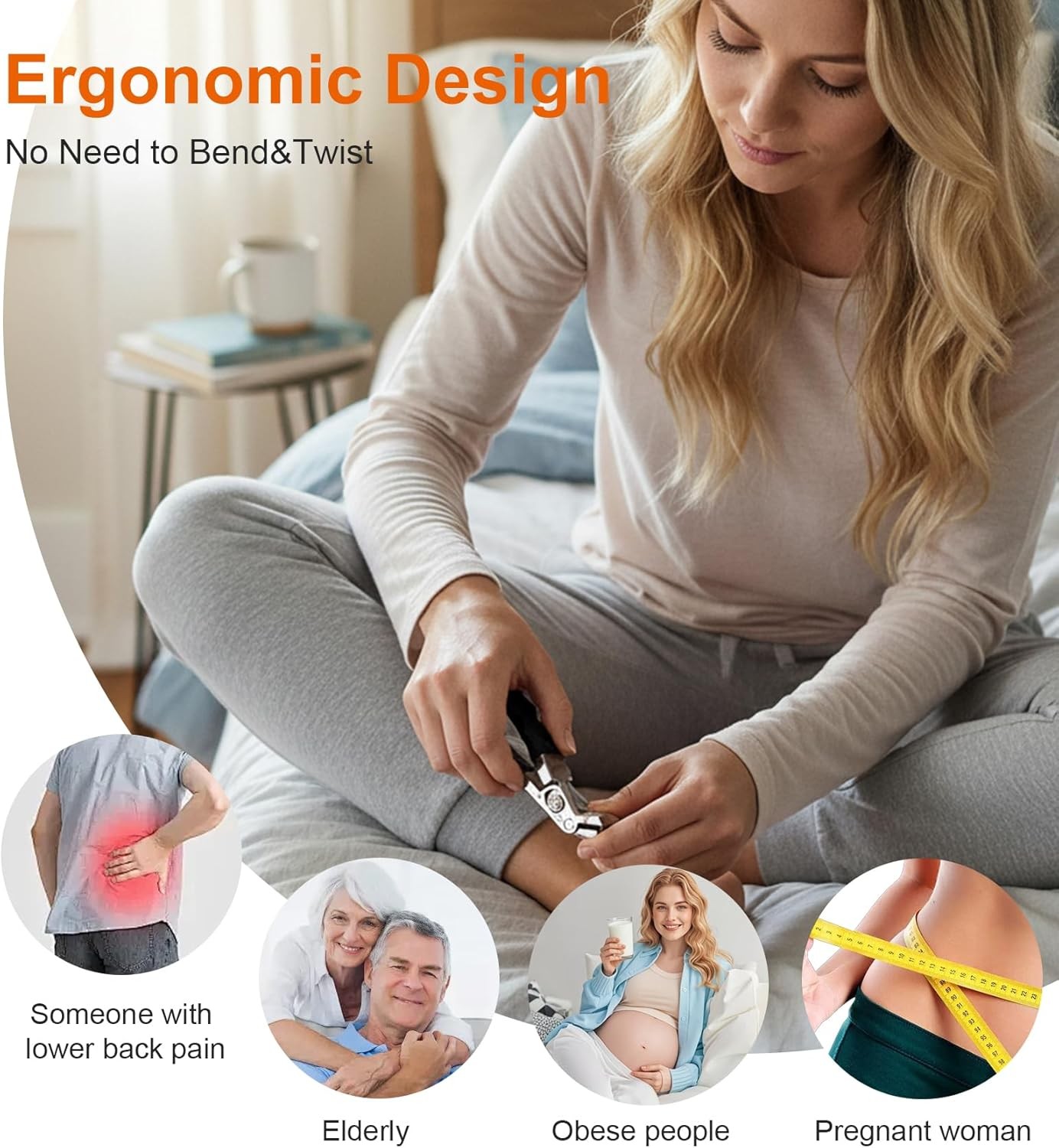 Extra Large Toe Nail Clippers For Thick Nails Heavy Duty Stainless Professional