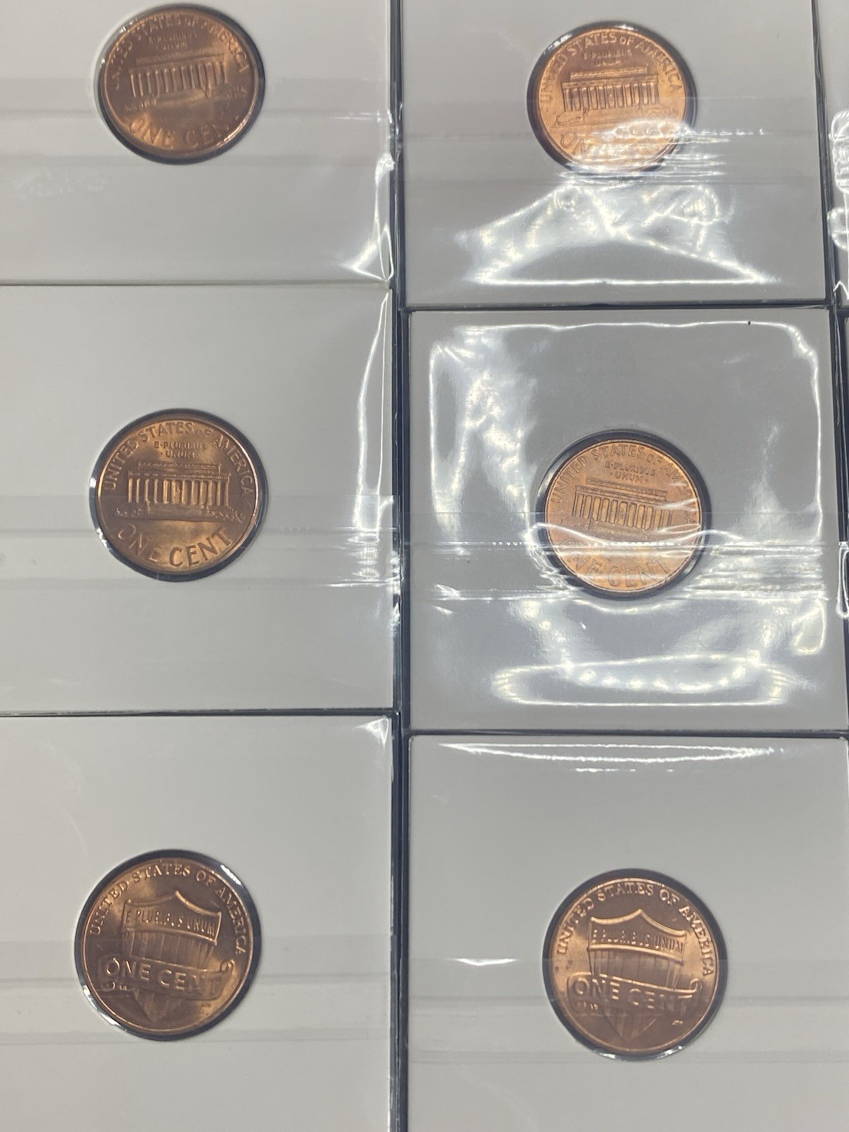 LINCOLN CENT Lot of 10 Red BU 1994-2022 And A Lot of 12 1964-1994 Error Coins