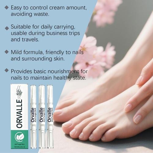 3PCS Orville Nail Fungus Pen Anti Fungus Infection Nail Care Repair Pen Toenail