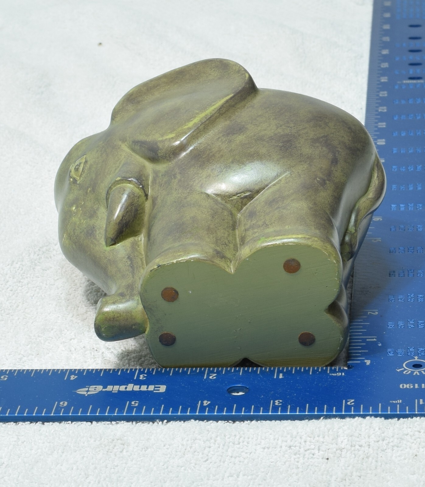 Elephant Resin Animal Figurine Wildlife Craft Collectible Decor