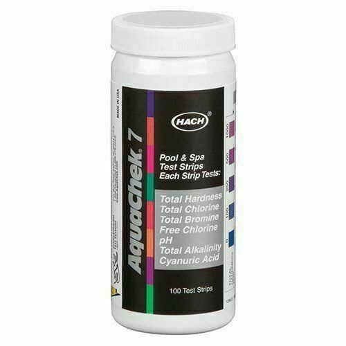 AquaChek 551236 Silver 7-in-1 Test Strips - 100 Strips