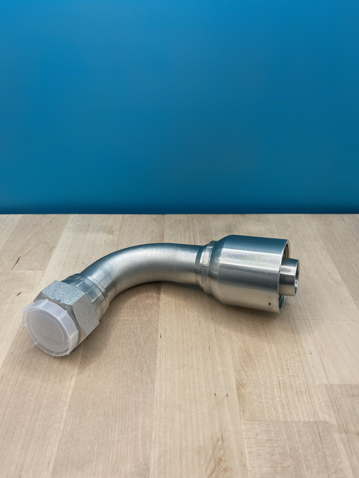 6 Parker Style 13943-16-16 Hydraulic Hose Crimp Fittings 1” Hose X 1” FJIC 90