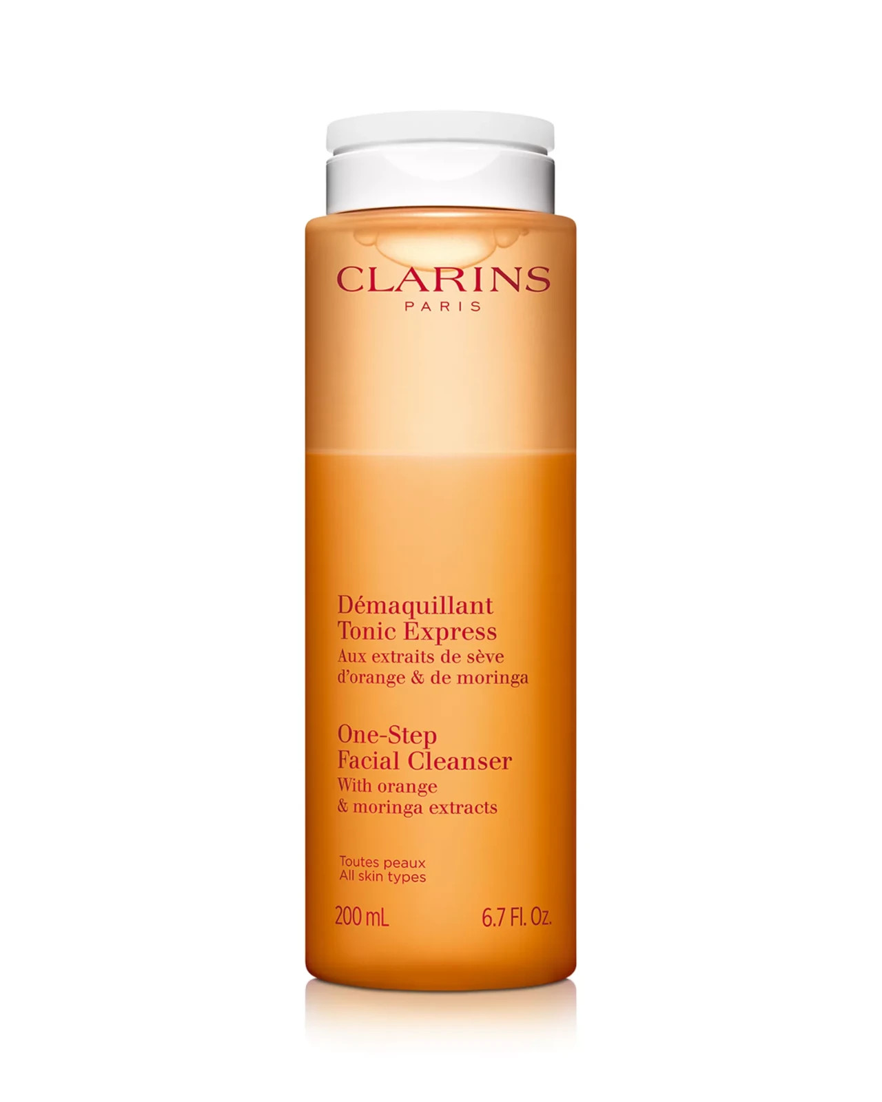 Clarins One-Step Facial Cleanser with Orange Extract | 6.8 oz / 200 mL | Sealed