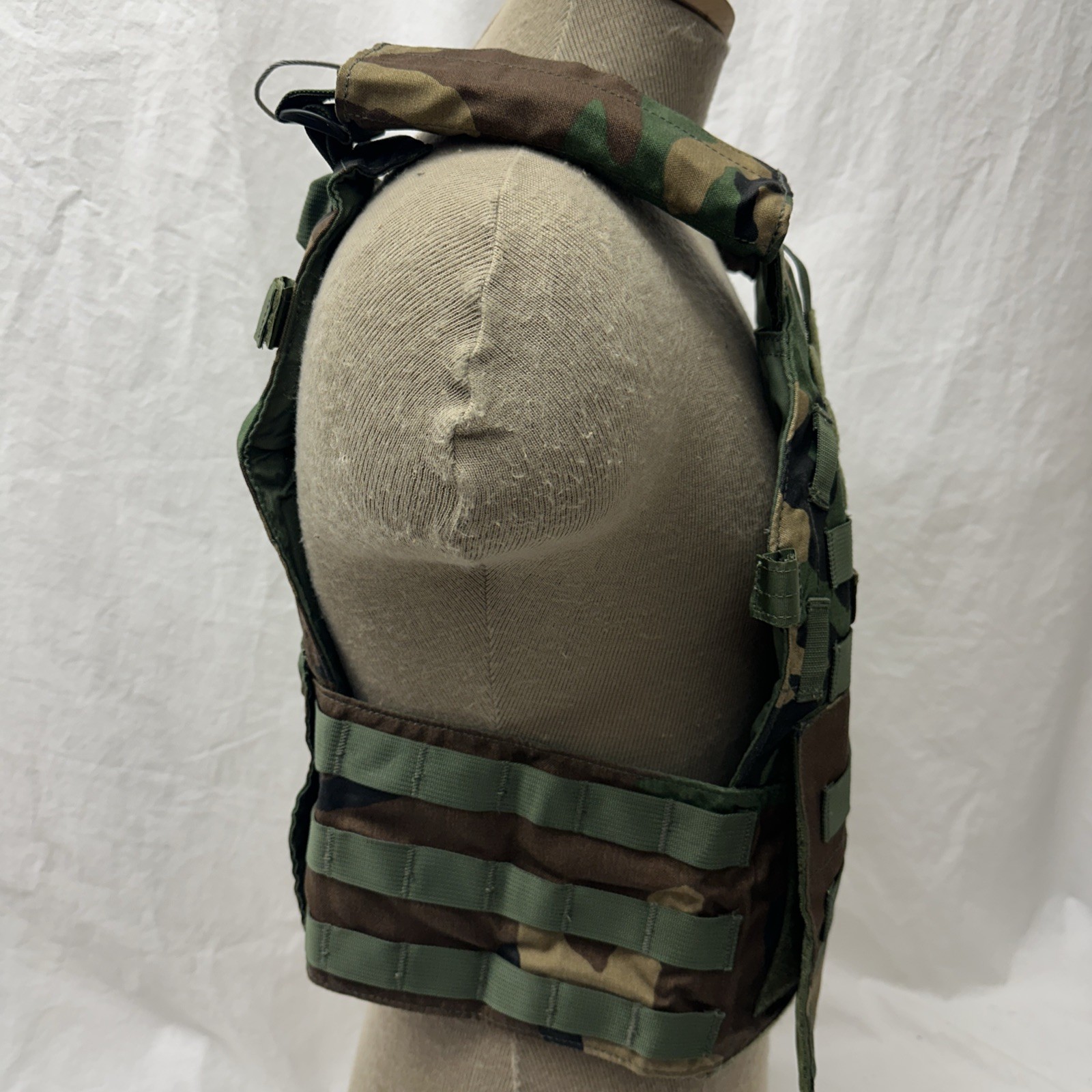 London Bridge LBX-0300-L Woodland M81 Large Modular Plate Carrier God’s Plaid