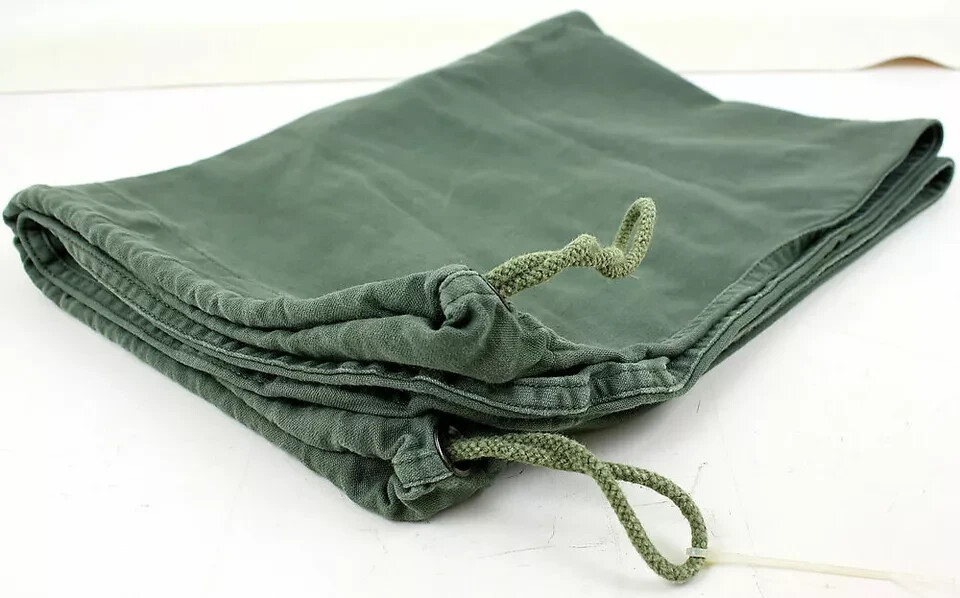 Barracks Cotton Canvas Laundry Bag USGI US Military - Previously Issued G / VGC