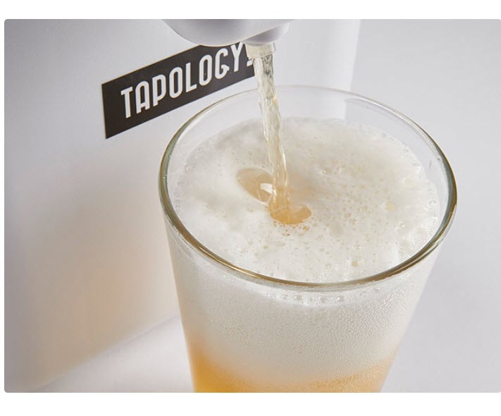 NEW WITHOUT BOX - QUIRKY TAPOLOGY 6-PACK COOLER MICROFOAM BEER SYSTEM