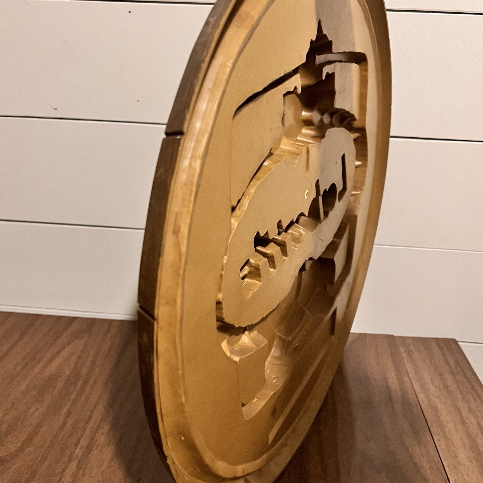 Labatt’s Beer Barrel Wall Sign 19” Vintage 3D Canadian Brewery Bar Decor