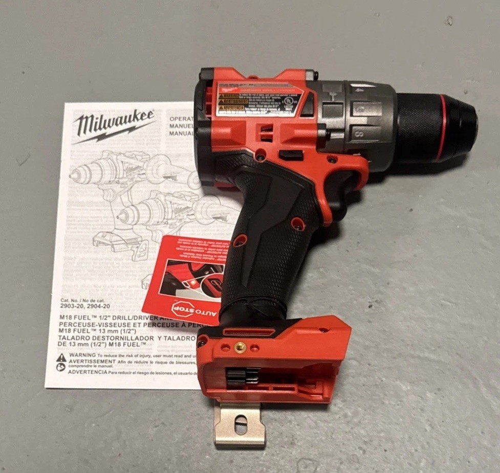Milwaukee M18 FUEL 2904-20 18V 1/2" Cordless Brushless Hammer Drill (Tool Only)