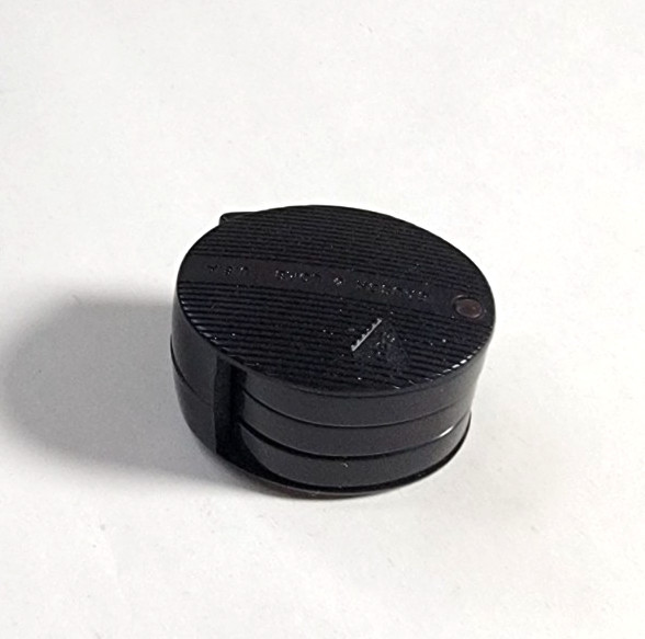 Vintage Bausch & Lomb Triple Lens 5x to 20x Folding Picket Magnifier Mini Loupe