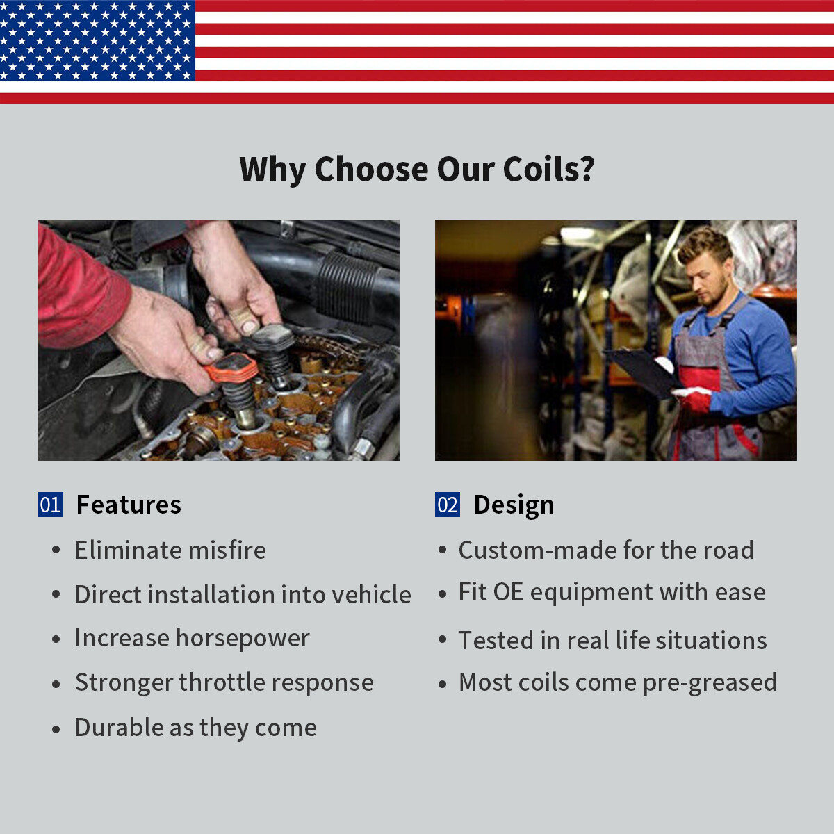 4X OEM Ignition Coil & Iridium Spark Plug For Chevy Buick GMC Pontiac 2.4L UF491