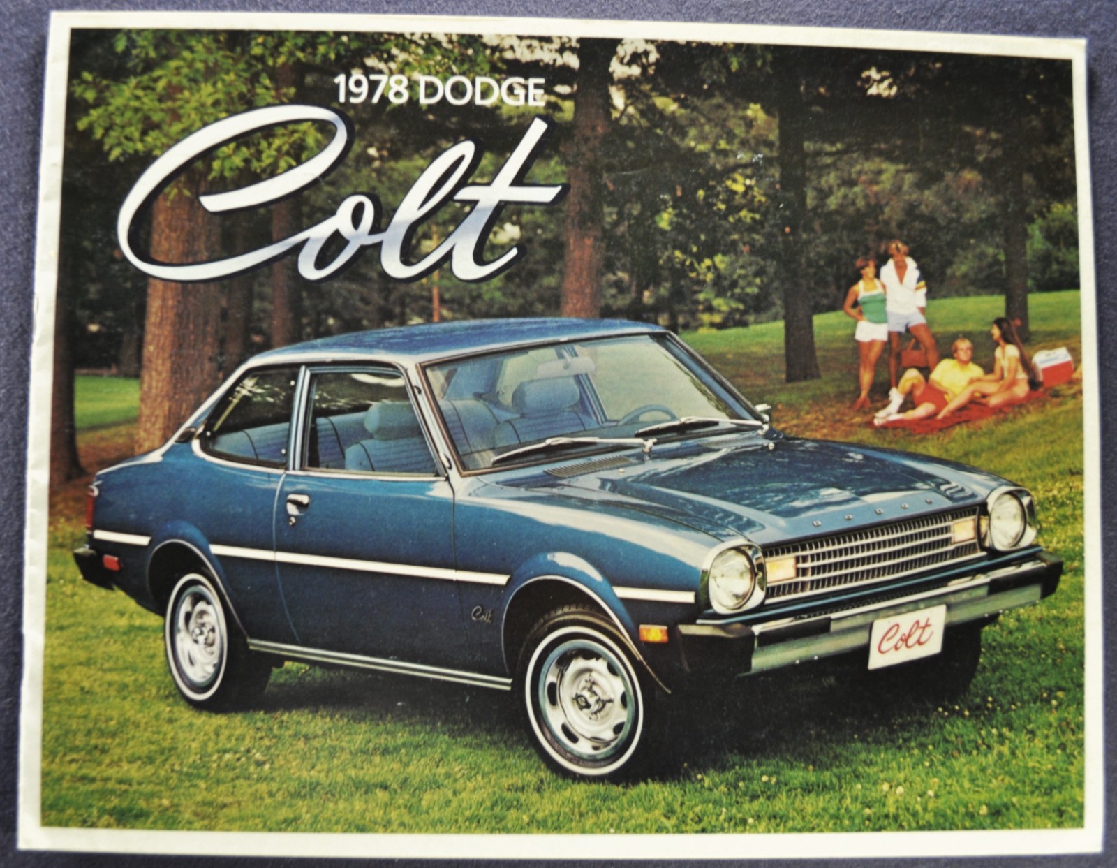 1978 Dodge Colt Brochure Coupe Sedan Wagon Mitsubishi Excellent Original 78