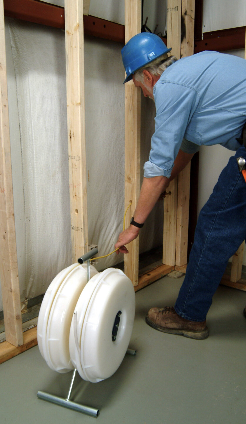 Wire Wheel® 415D NM cable dispenser - electric wire spinner - wire dispenser