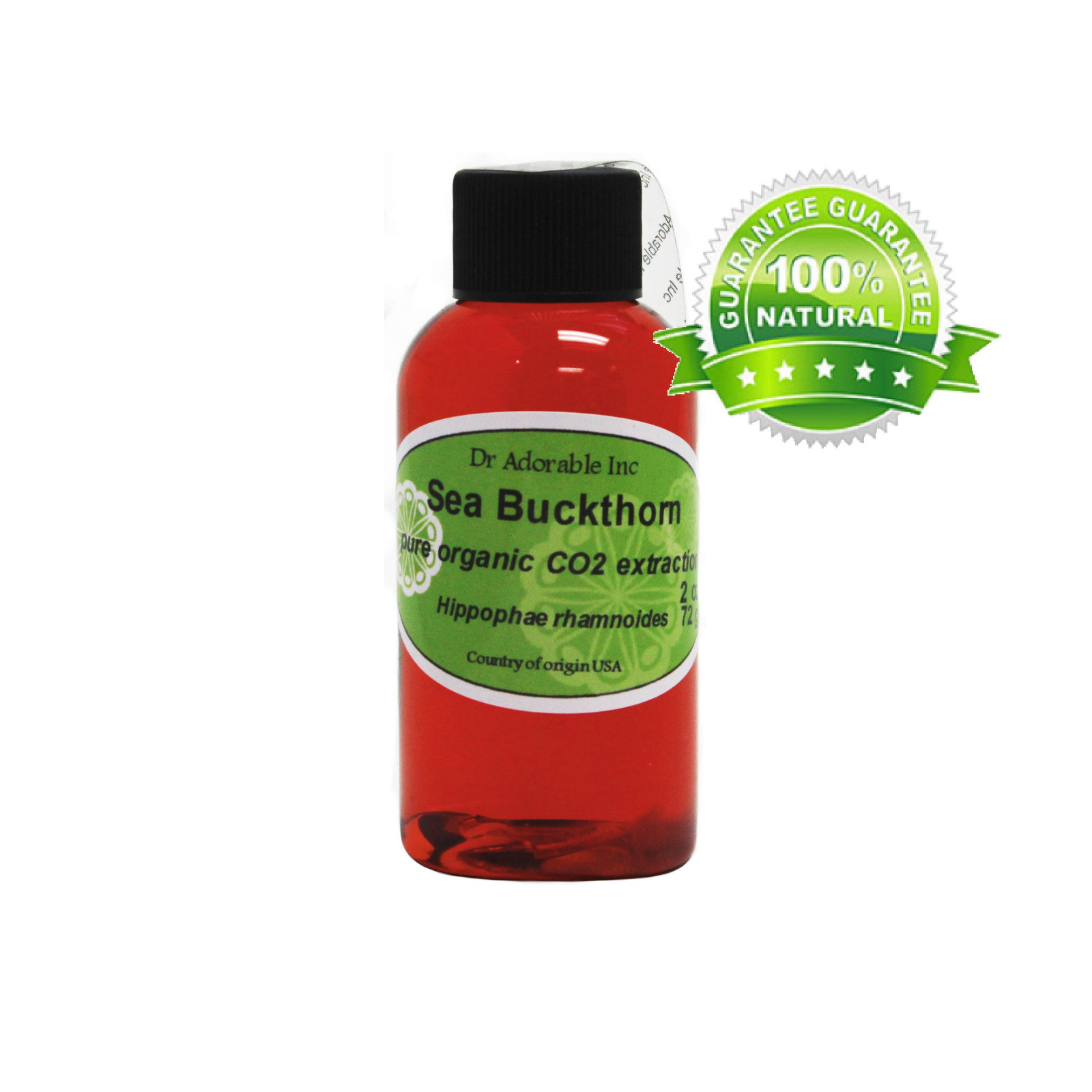 Pure Sea Buckthorn Fruit Oil Organic 1 oz 2 oz 4 oz up to gallon Free shipping