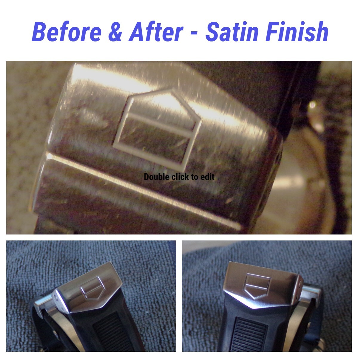 115 pc Watch Scratch Remover, Polishing & Cleaning Kit w/Step by Step Guide