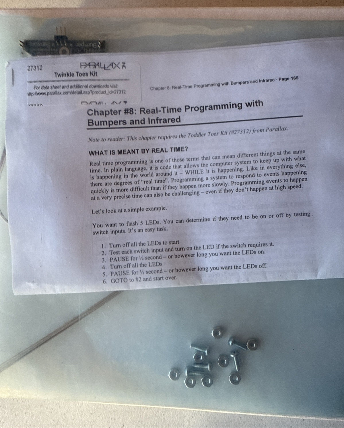 Parallax Toddler With Twinkle Toes - New