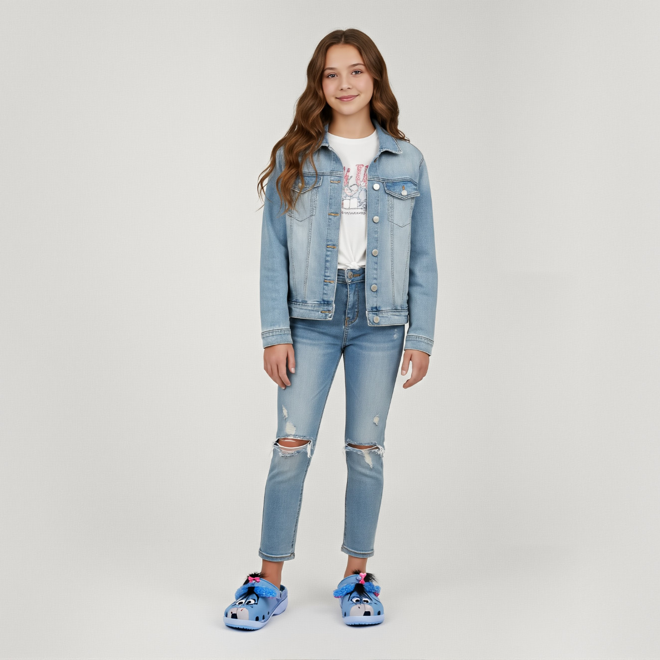 Crocs Disney Eeyore Winnie Pooh Limited Edition Gift Comfortable Unisex