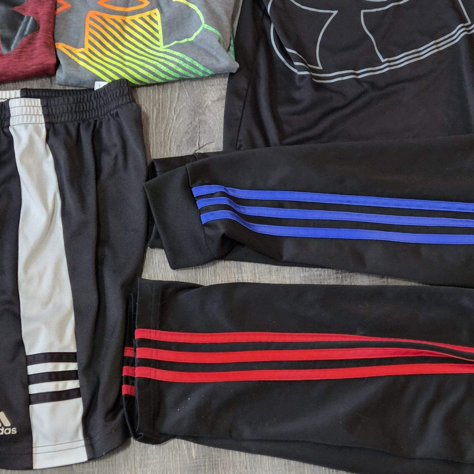 Nike, Under Armour & Adidas Boys Size 7 Clothing Lot, 21-Pc