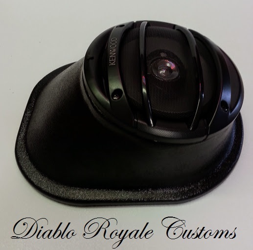 BLACK JACK SPEAKER POD ADAPTERS 6.5" 6 1/2" or 5.25" SPEAKER spacer W/FLANGE