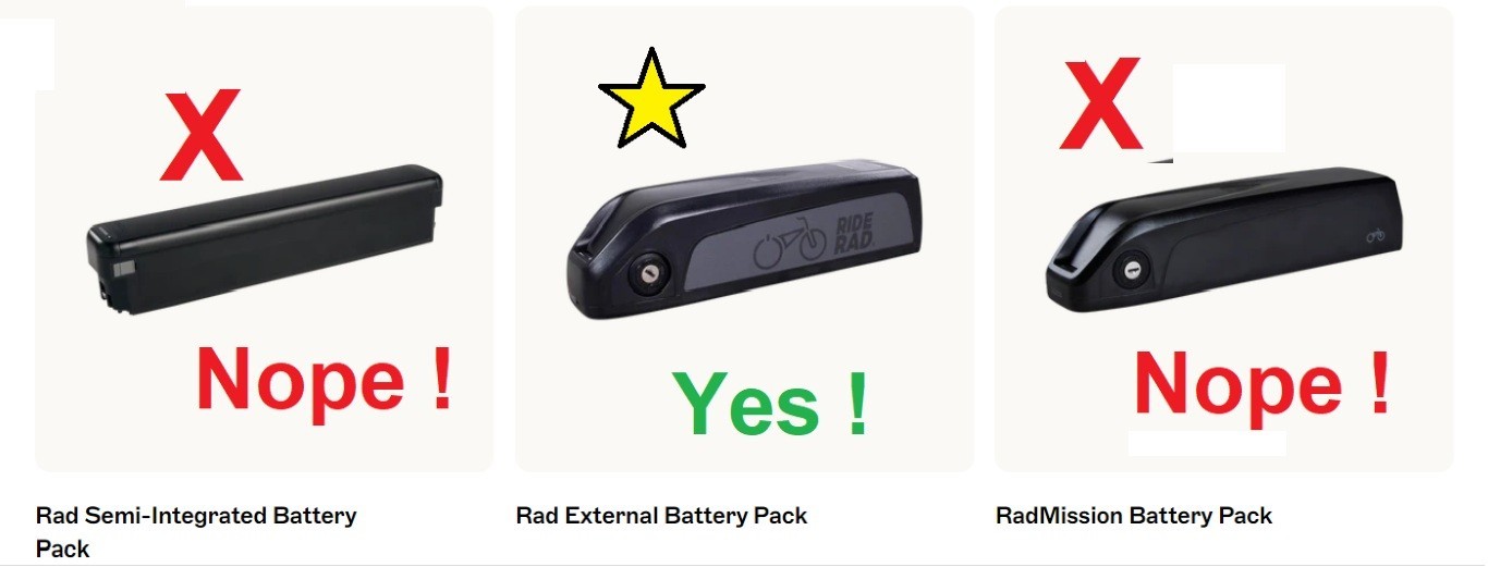 🔑RAD POWER BIKES 2 Universal Battery Keys $9.95 Free USPS Shipping w/track 🔑