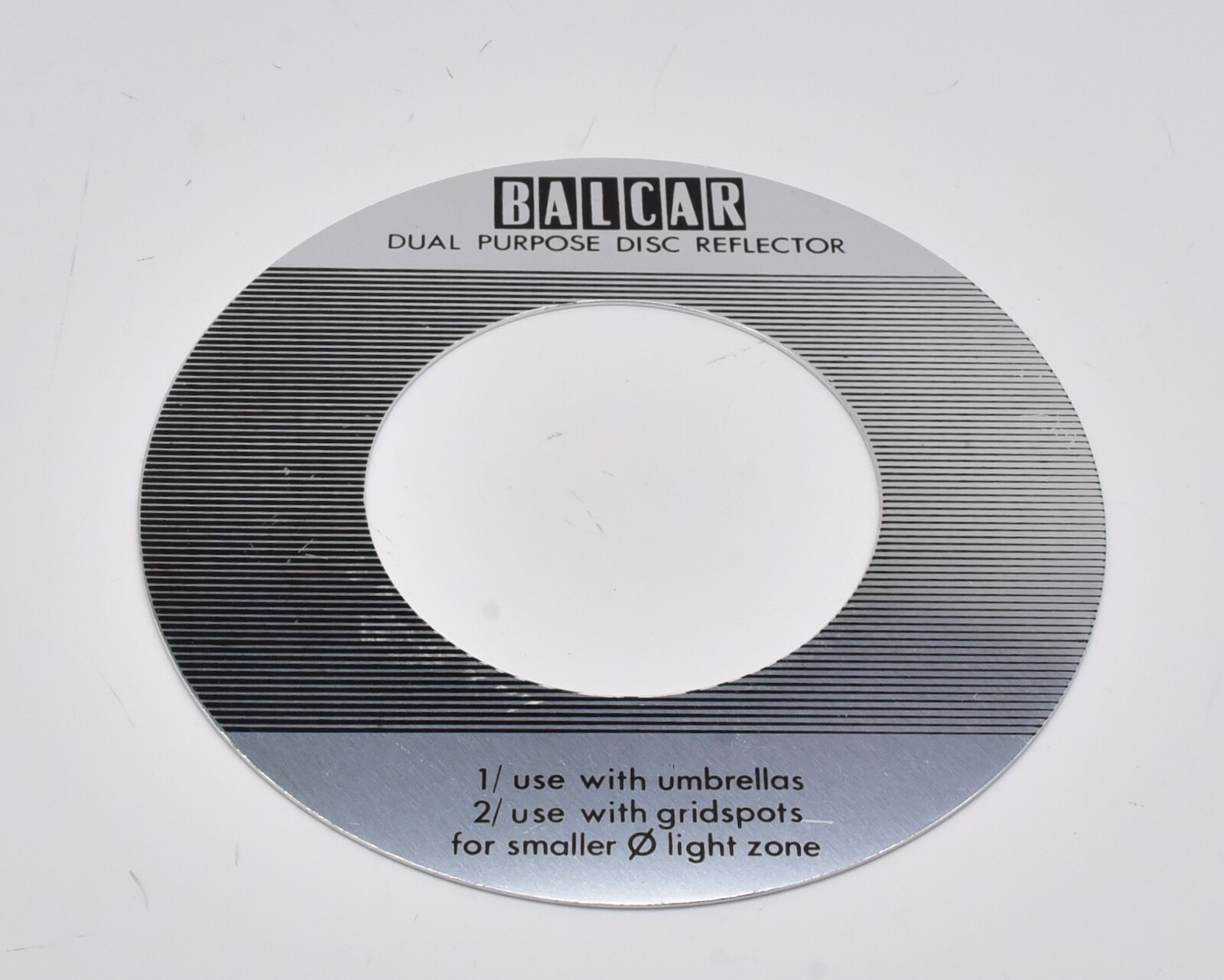 Balcar Dual Purpose Disc Reflector Paul Buff  (#12483)