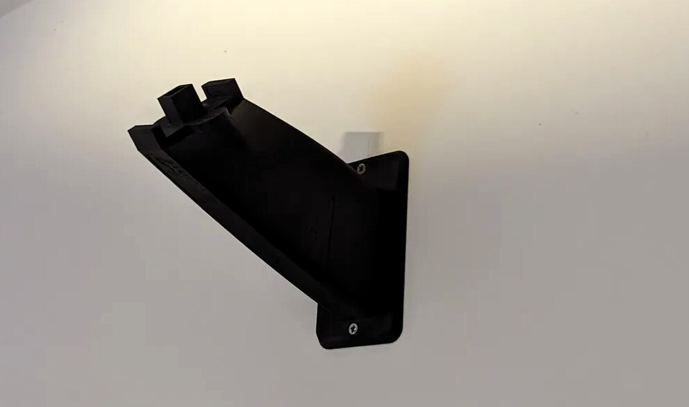 Angled Wall Mount Display for Lego Concorde 10318