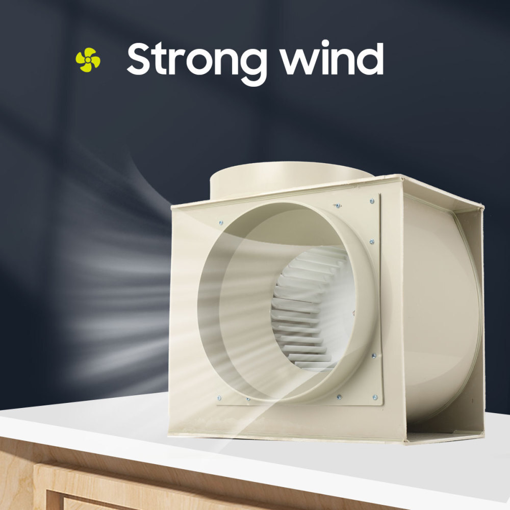 Ventilation Blower Centrifugal Exhaust Fan for Chemical Cabinet Fume Hood Lab US