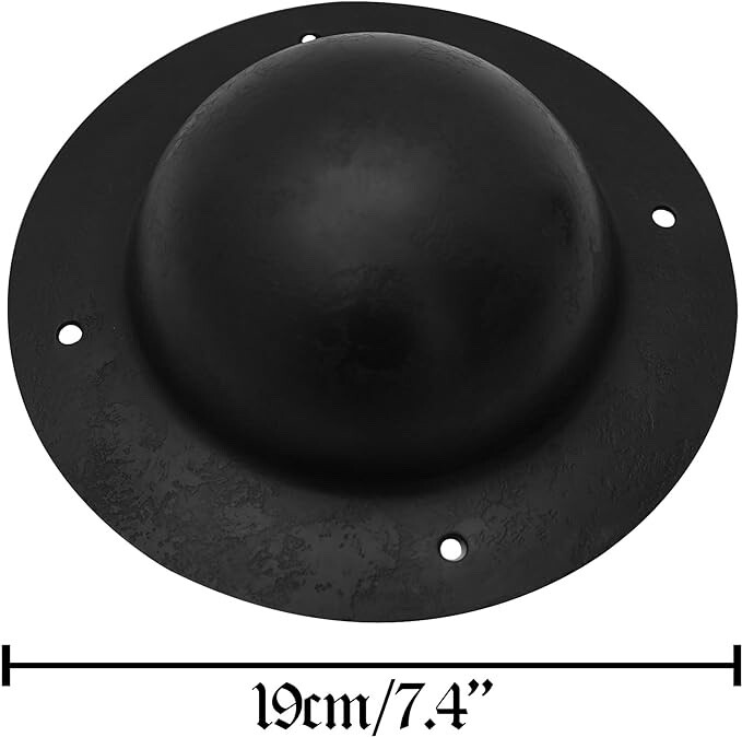 Shield Boss Umbo 14 Gauge Fully Functional Battle Ready Hardware Accessory 7Inch