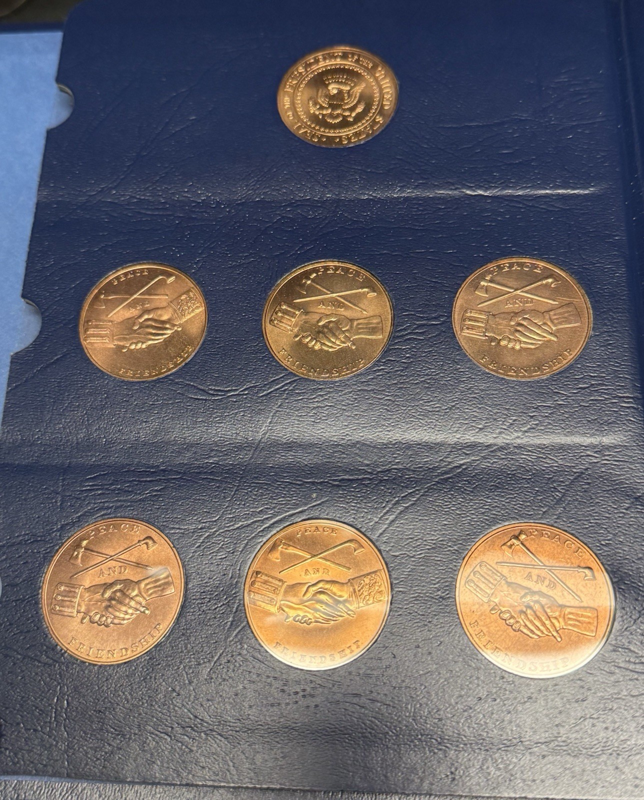 COMPLETE Set of 43 Bronze MEDALS OF THE PRESIDENTS by The United States Mint