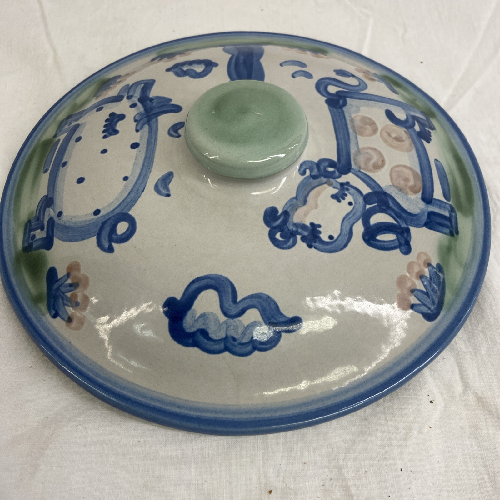 Vintage M.A. Hadley Replacement Lid 8.5"