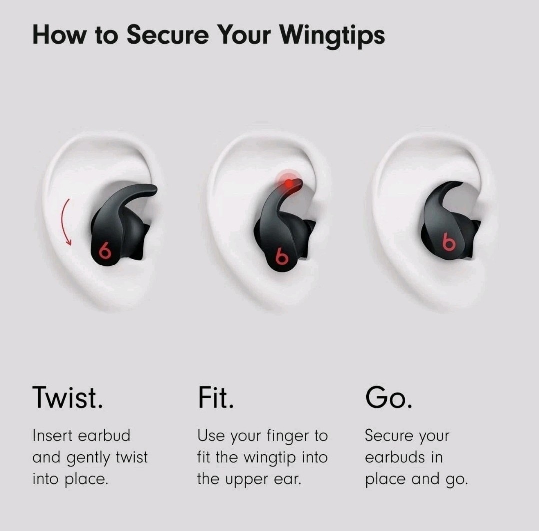 Beats By Dr. Dre Fit Pro True Wireless Noise Cancelling In-Ear Earbuds Sage Gray