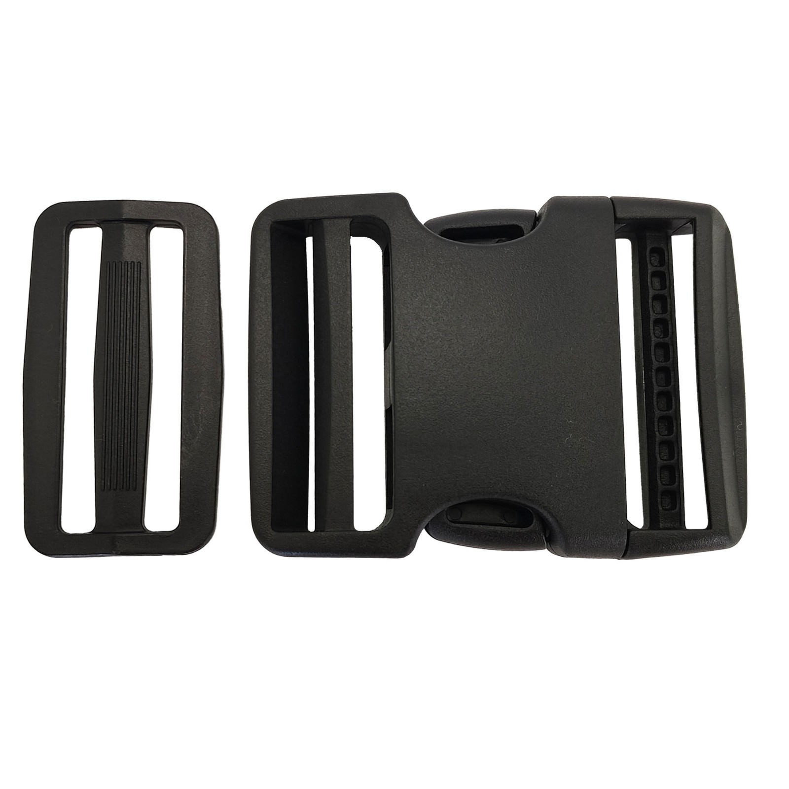 5Set Buckles for Nylon Webbing Straps 2" Quick Side Release Plastic Buckles Cli