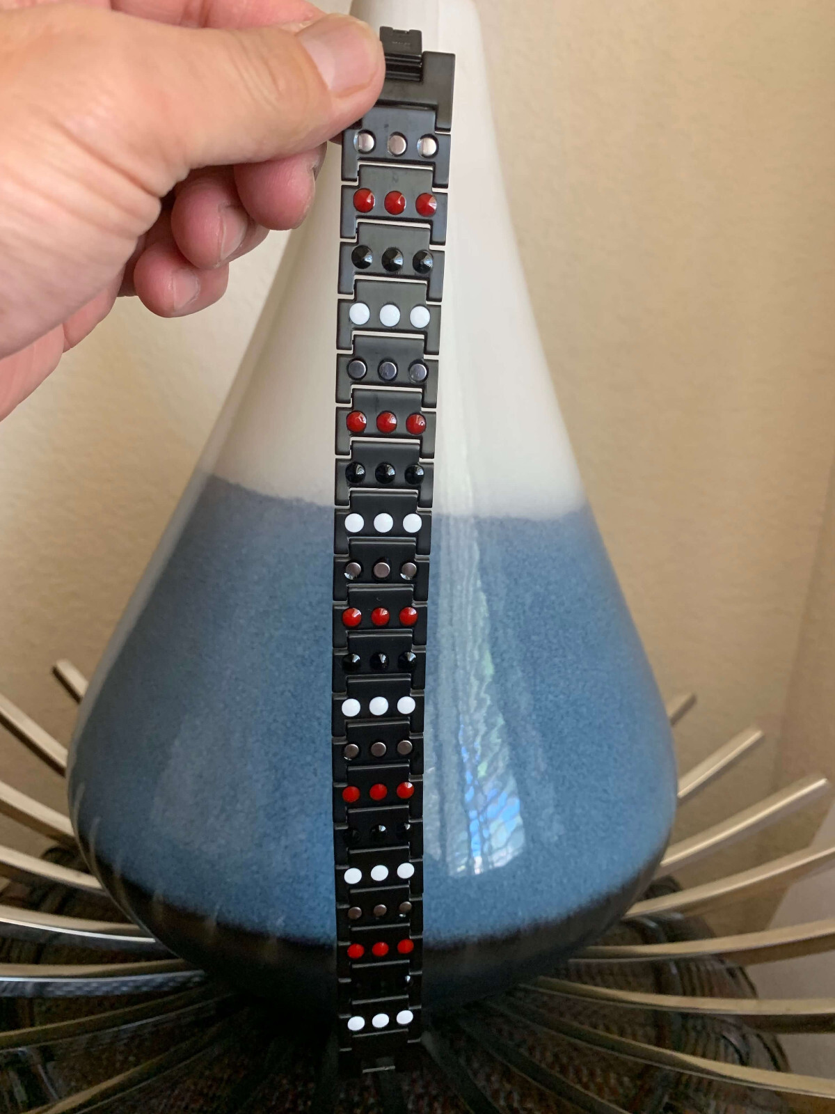 Giant Gorgeous Magnetic Bracelet 4 Elements Arthritis Pain Relief Balance Energy