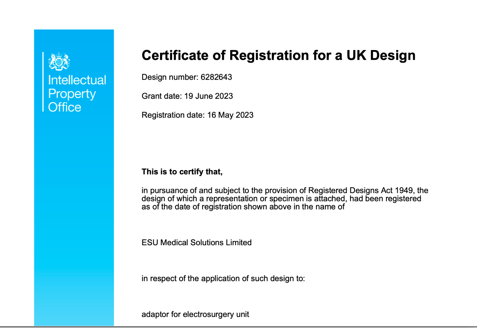Adapter for Valleylab LigaSure 8 to Use All Covidien /Ligasure Instruments