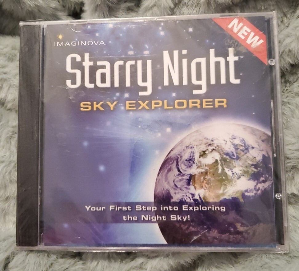 Starry Night Sky Explorer Imaginova Astronomy 2005 PC Windows XP CD-Rom