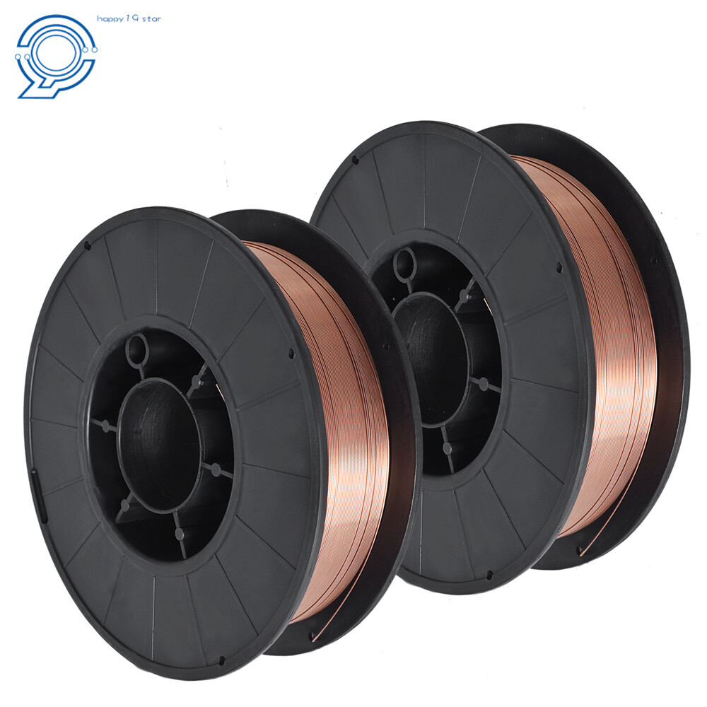 2 Pack ER70S-6 .035" (0.9mm) Mild Steel MIG Welding Wire 10-lbs Roll