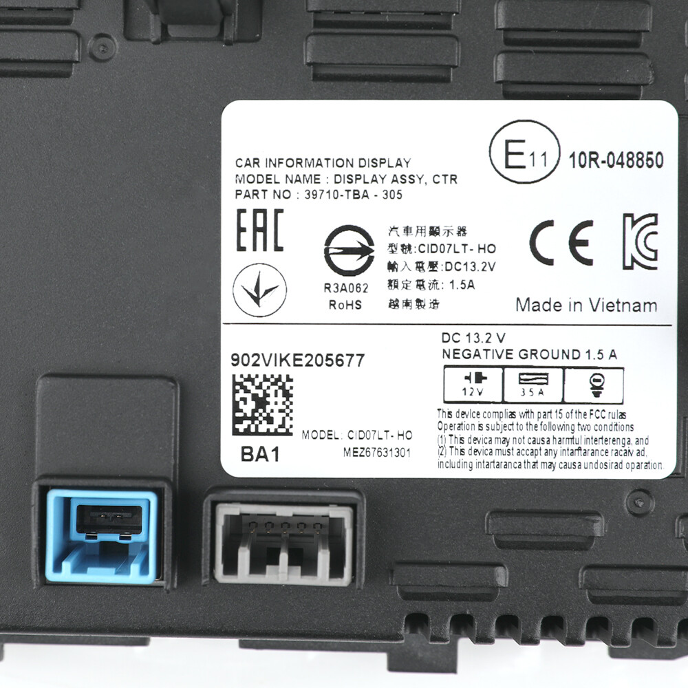 39710-TBA-A11 FOR 2016-18 Honda Civic Radio OEM Navigation Display Touch Screen