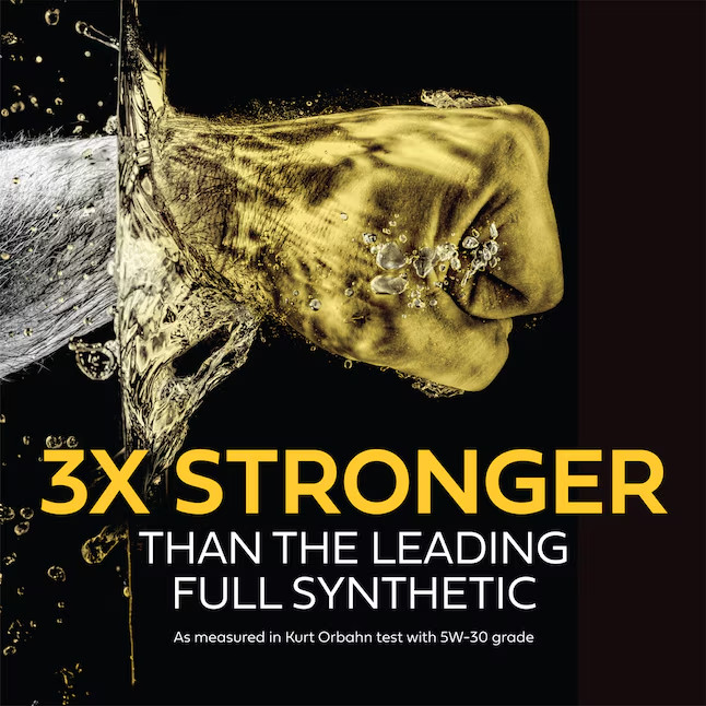 Castrol GTX Full Synthetic 5W-30 Motor Engine Oil 5 Quart Jug Car Truck