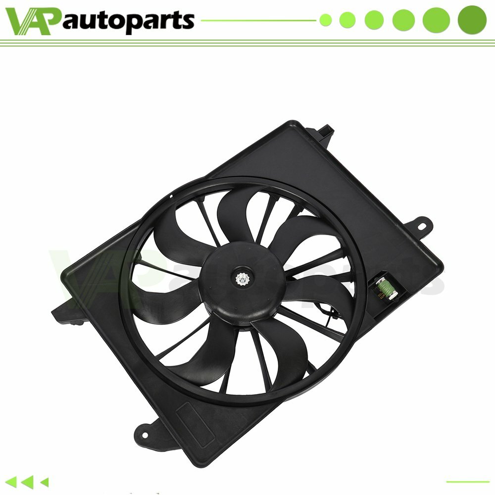 Radiator Cooling Fan Assembly For 2009-17 Dodge Charger Challenger Chrysler 300