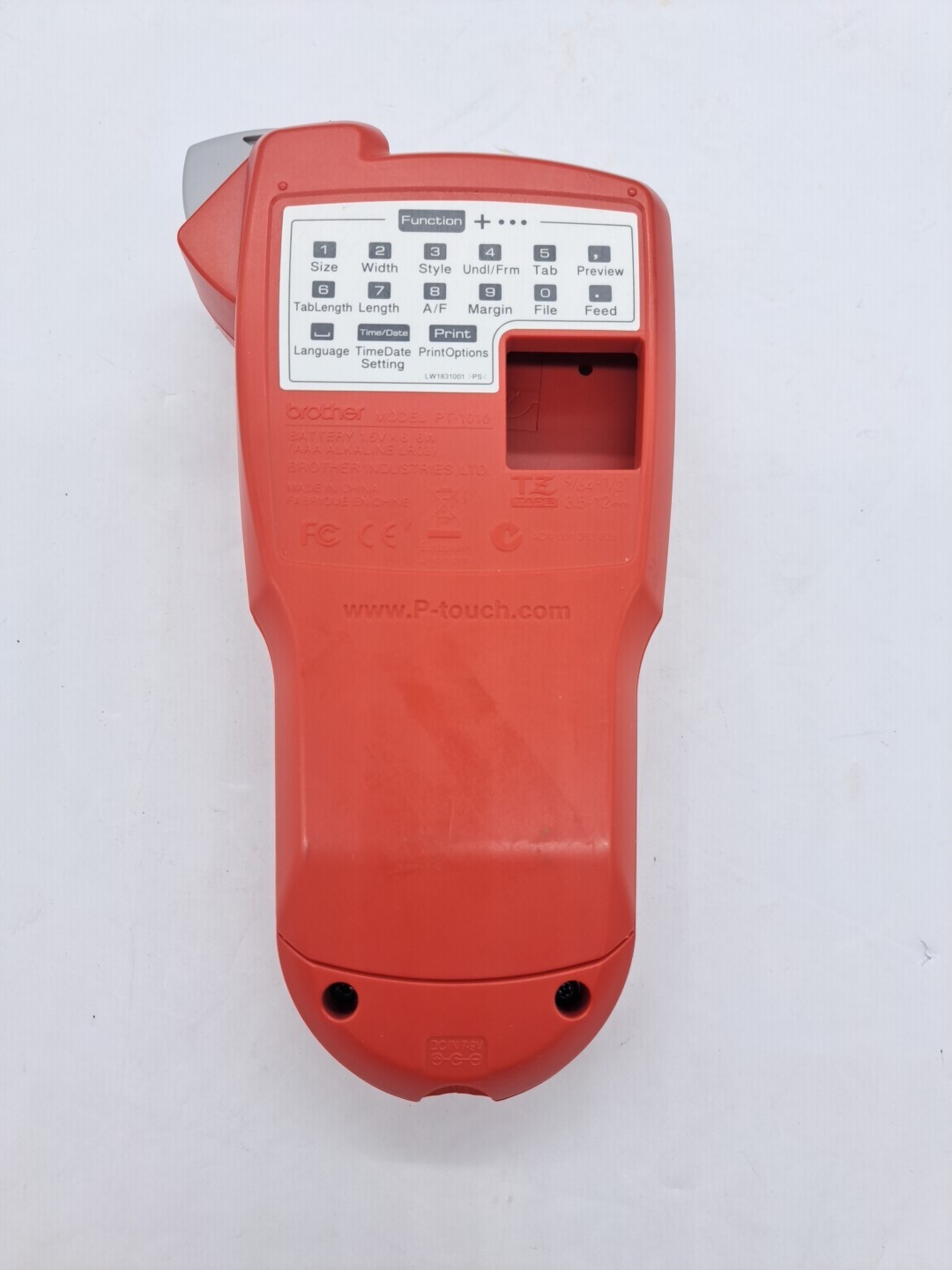 Brother P-Touch PT-1010 Red Label Maker