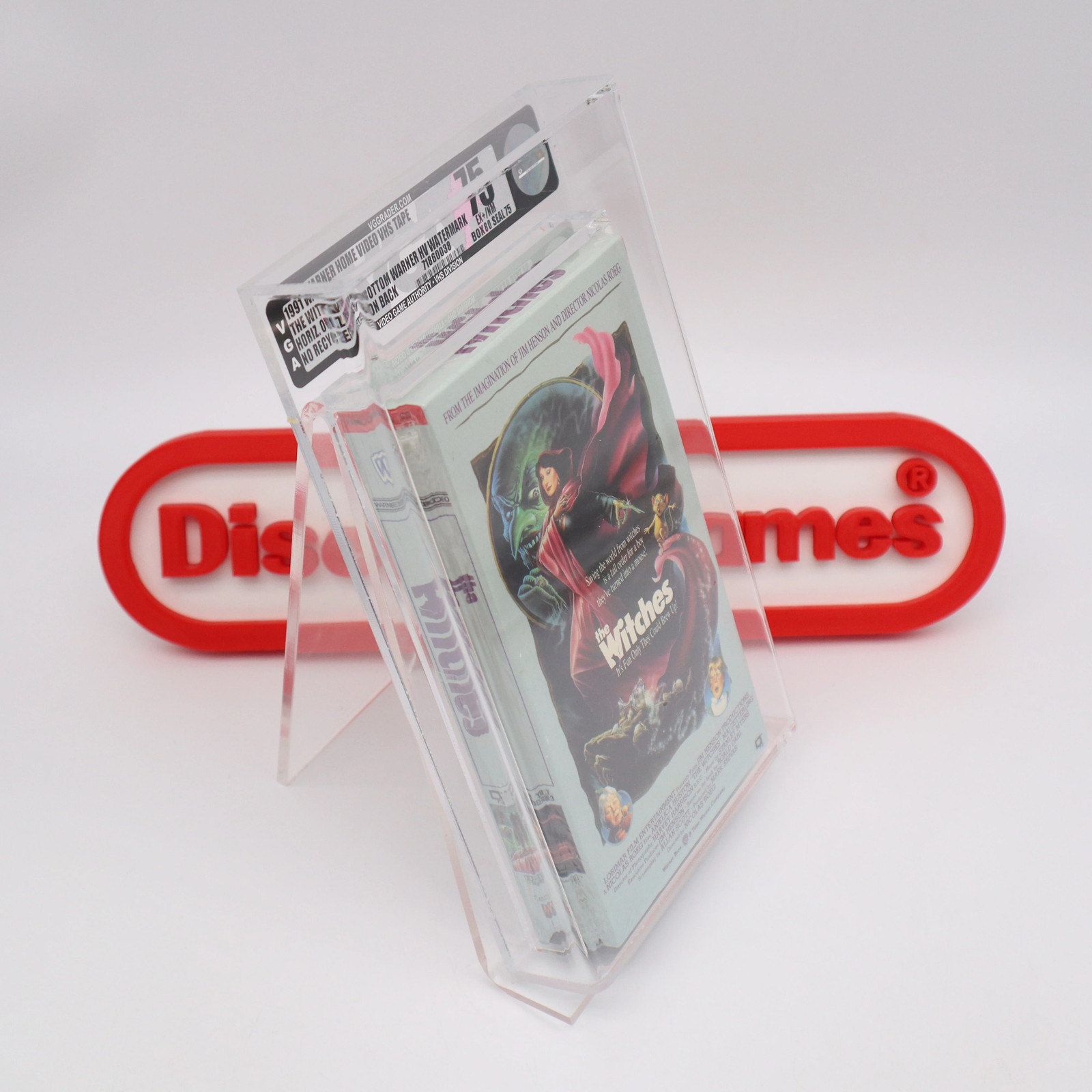 THE WITCHES - VGA GRADED 75 EX+/NM SILVER! NEW & Factory Sealed! (VHS)