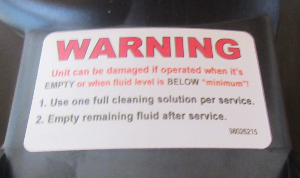 MIST 590150 ULTRASONIC CLEANING UNIT