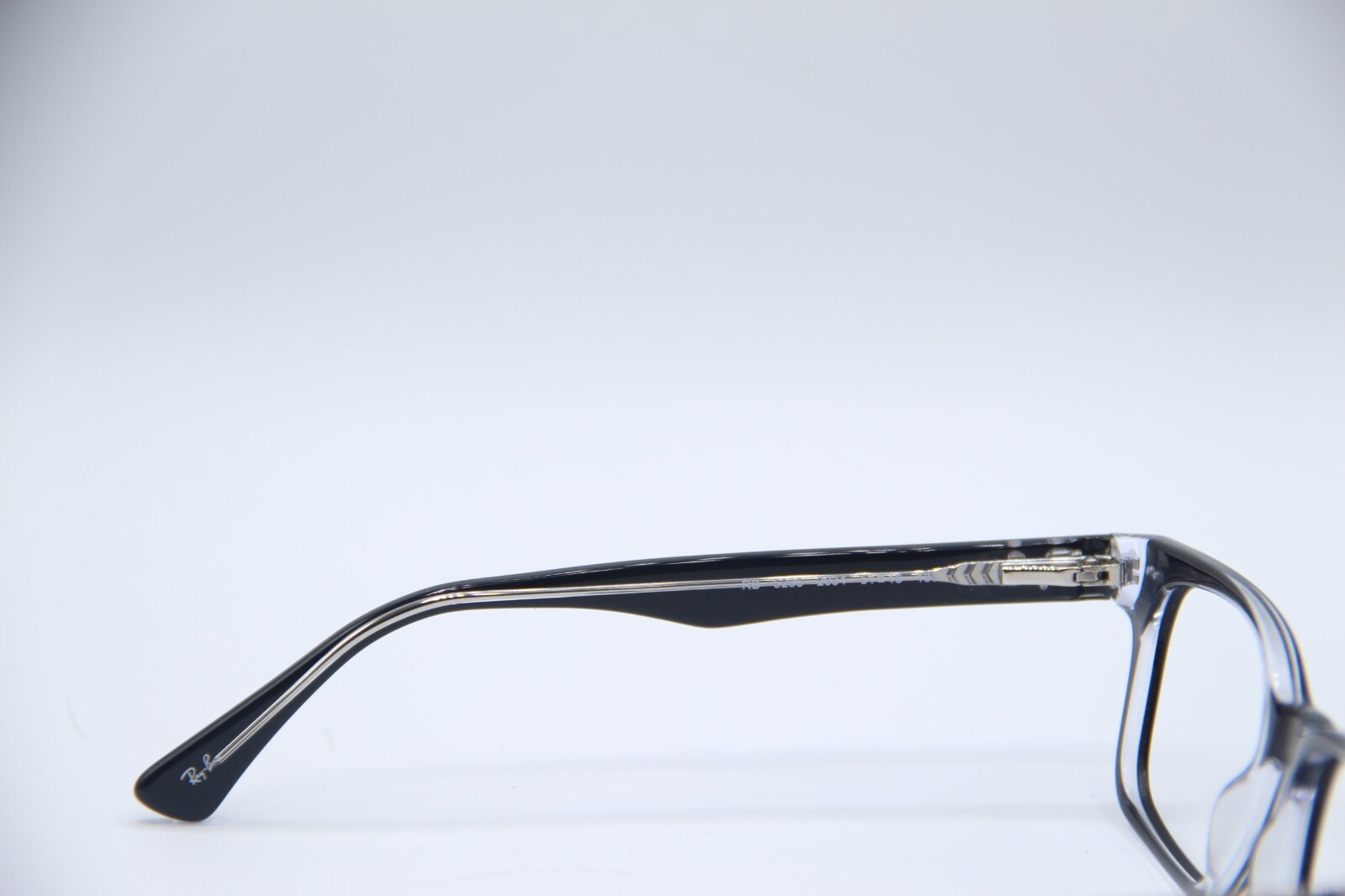 NEW RAY-BAN RB 5286 2034 BLACK CLEAR AUTHENTIC FRAMES EYEGLASSES 51-18