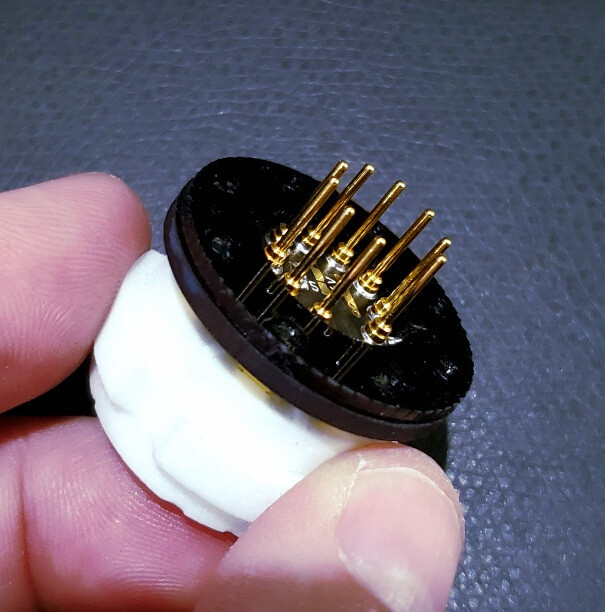 GARAGE1217 12SN7 / 6SN7 TO 12AU7 / 6922 TUBE SOCKET ADAPTER - TOP BUILD QUALITY