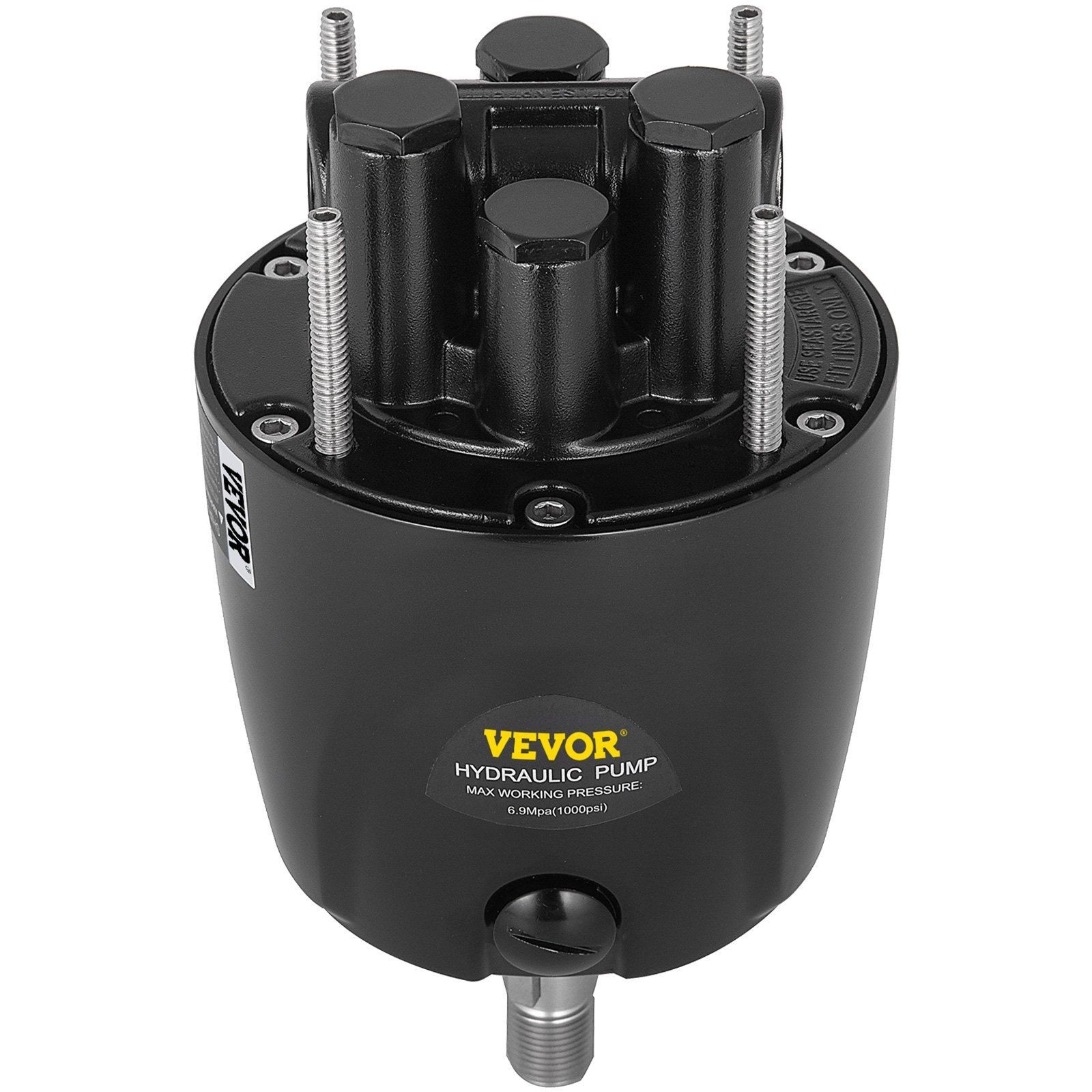 Hydraulic Steering Pump 300HP for Outboard Boats, Compatible with Helm Models