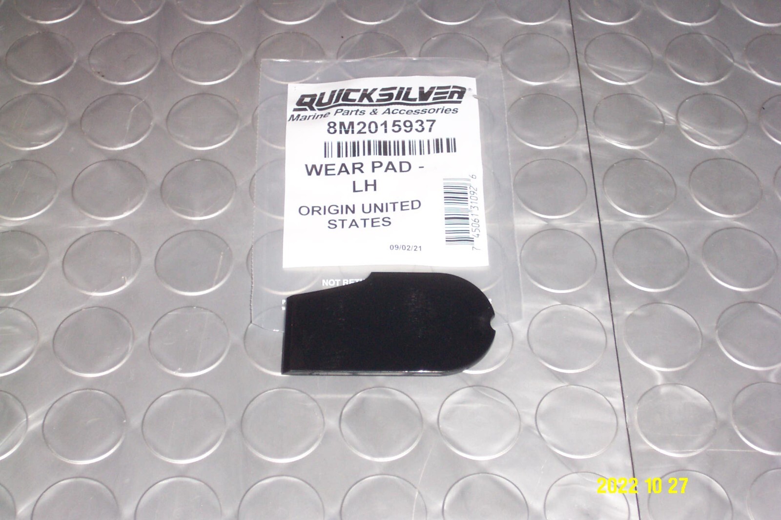 Mercury Quicksilver Wear Pad Kit Alpha 1 Gen 2 Sterndrive 8M2015937 879346T30