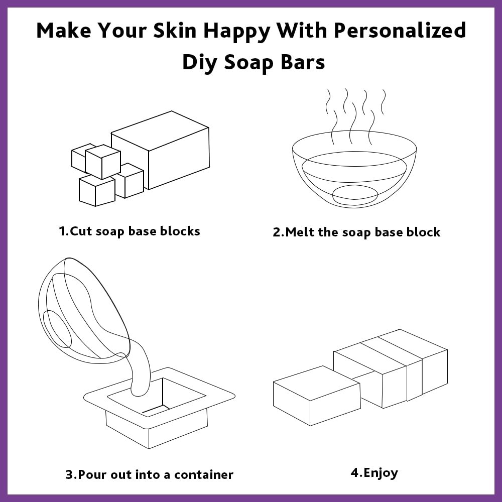 5.2LB Oatmeal Soap Base, DIY Handmade with Oatmeal Milk Melt and Pour Soap for C