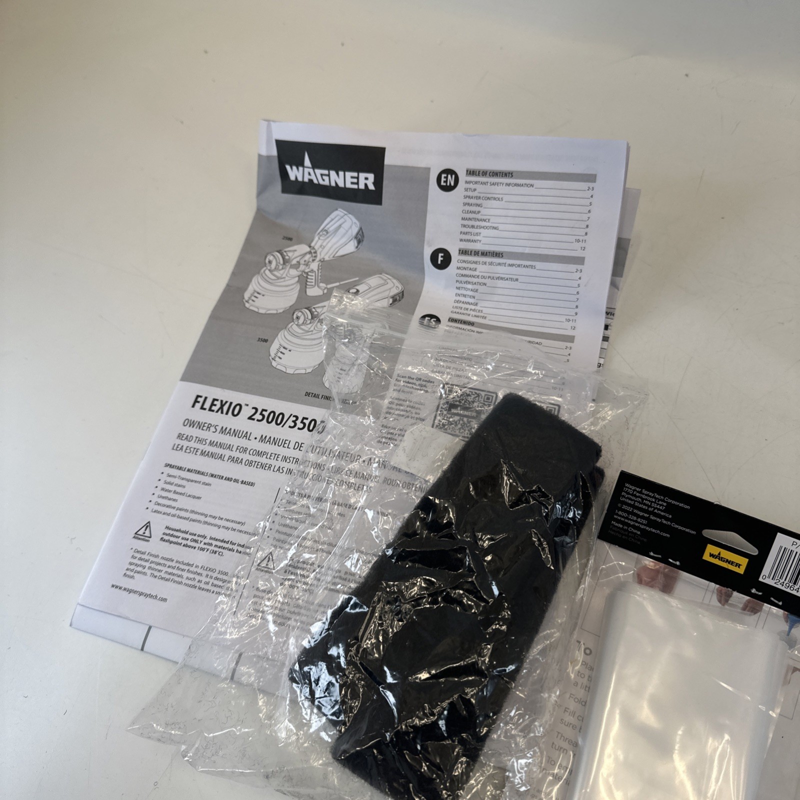 Wagner Flexio 2500 Electric Handheld HVLP Sprayer Model 2409509 Used & Tested