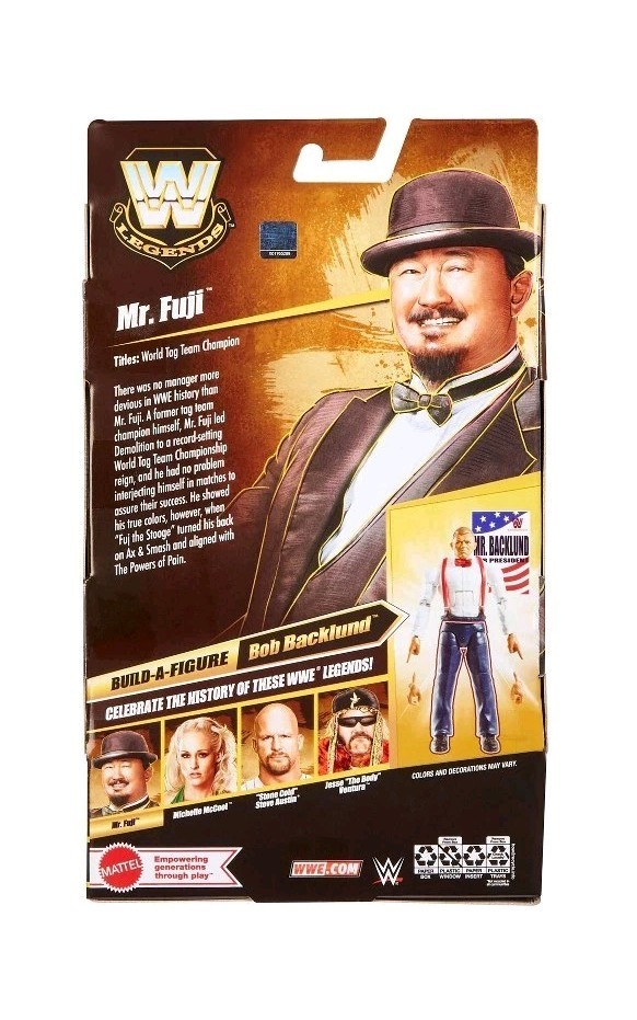PRESALE Mr. Fuji - Wwe Elite Legends Series 30